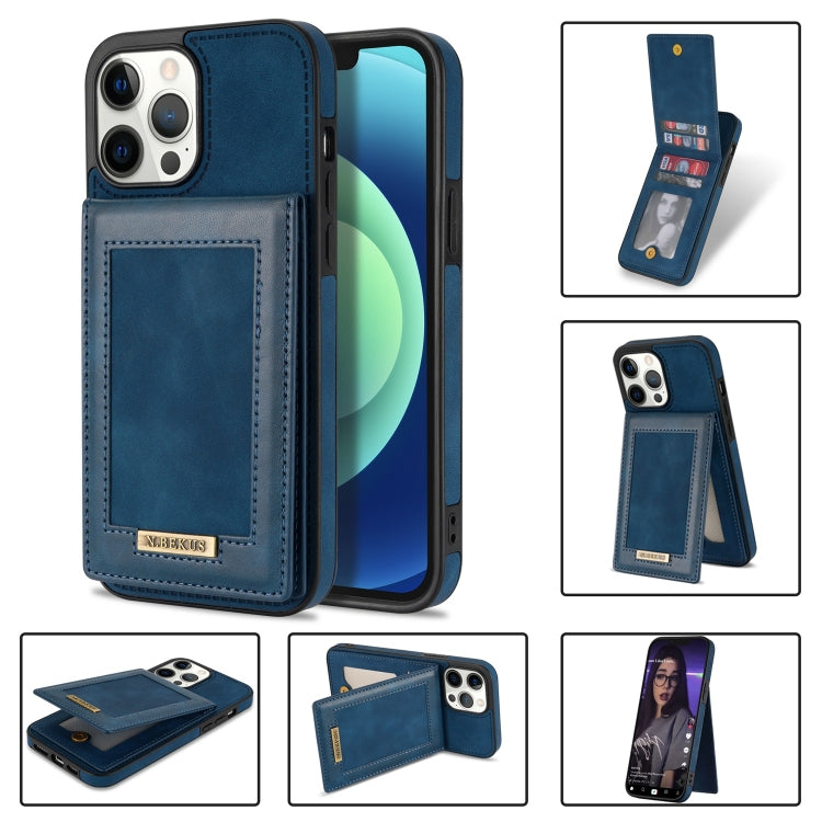 N.BEKUS Vertical Flip Card Slot RFID Phone Case, For iPhone 13 Pro, For iPhone 13 Pro Max, For iPhone 14, For iPhone 14 Plus, For iPhone 14 Pro, For iPhone 14 Pro Max, For iPhone 11, For iPhone 12, For iPhone XR
