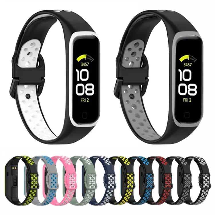 SM-R220 ツートーンシリコンウォッチバンド、Samsung Galaxy Fit 2用