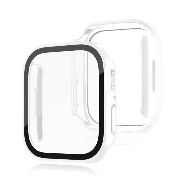 ライフ防水2-in-1 PCフレーム＋強化ガラス保護ケース、Apple Watchシリーズ9 / 8 / 7 45mm用、Apple Watchシリーズ9 / 8 / 7 41mm用、Apple Watchシリーズ6 / 5 / 4 / SE 44mm用、Apple Watchシリーズ6 / 5 / 4 / SE 40mm用