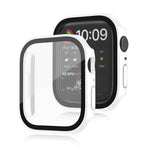 ライフ防水2-in-1 PCフレーム＋強化ガラス保護ケース、Apple Watchシリーズ9 / 8 / 7 45mm用、Apple Watchシリーズ9 / 8 / 7 41mm用、Apple Watchシリーズ6 / 5 / 4 / SE 44mm用、Apple Watchシリーズ6 / 5 / 4 / SE 40mm用
