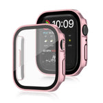 ライフ防水2-in-1 PCフレーム＋強化ガラス保護ケース、Apple Watchシリーズ9 / 8 / 7 45mm用、Apple Watchシリーズ9 / 8 / 7 41mm用、Apple Watchシリーズ6 / 5 / 4 / SE 44mm用、Apple Watchシリーズ6 / 5 / 4 / SE 40mm用