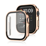ライフ防水2-in-1 PCフレーム＋強化ガラス保護ケース、Apple Watchシリーズ9 / 8 / 7 45mm用、Apple Watchシリーズ9 / 8 / 7 41mm用、Apple Watchシリーズ6 / 5 / 4 / SE 44mm用、Apple Watchシリーズ6 / 5 / 4 / SE 40mm用