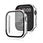 ライフ防水2-in-1 PCフレーム＋強化ガラス保護ケース、Apple Watchシリーズ9 / 8 / 7 45mm用、Apple Watchシリーズ9 / 8 / 7 41mm用、Apple Watchシリーズ6 / 5 / 4 / SE 44mm用、Apple Watchシリーズ6 / 5 / 4 / SE 40mm用