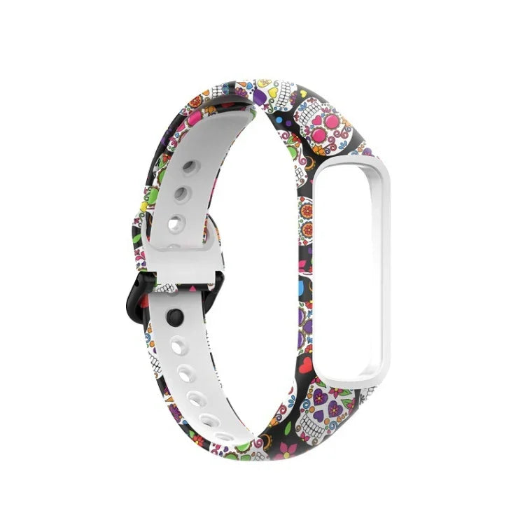 SM-R220 シリコンプリントウォッチバンド、Samsung Galaxy Fit 2用