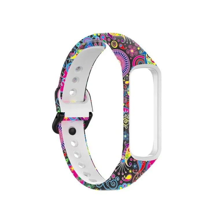 SM-R220 シリコンプリントウォッチバンド、Samsung Galaxy Fit 2用