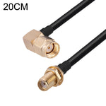 RG174 RF Coaxial Adapter Cable, Length: 20cm, 20cm RP-SMA Male to RP-SMA Female, 20cm RP-SMA Male to RP-SMA Male, 20cm RP-SMA Male to SMA Female, 20cm RP-SMA Male to SMA Male, 20cm SMA Male to SMA Female, 20cm SMA Male to RP-SMA Female                 ...