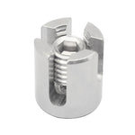 316ステンレス製ガーデンワイヤーロープクロス固定クリップ、M8x2、M10x3、M12x4、M12x5、M12x6、M16x8
