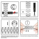 セブンビーズ超薄型ステンレススチールウォッチバンド Apple Watchシリーズ用、7 45mm / 6&SE&5&4 44mm / 3&2&1 42mm、7 41mm / 6&SE&5&4 40mm / 3&2&1 38mm