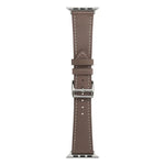 シングルラップマイクロファイバーレザーウォッチバンド Apple Watchシリーズ用、7 45mm / 6&SE&5&4 44mm / 3&2&1 42mm、7 41mm / 6&SE&5&4 40mm / 3&2&1 38mm