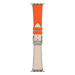 シングルラップマイクロファイバーレザーウォッチバンド Apple Watchシリーズ用、7 45mm / 6&SE&5&4 44mm / 3&2&1 42mm、7 41mm / 6&SE&5&4 40mm / 3&2&1 38mm