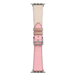 シングルラップマイクロファイバーレザーウォッチバンド Apple Watchシリーズ用、7 45mm / 6&SE&5&4 44mm / 3&2&1 42mm、7 41mm / 6&SE&5&4 40mm / 3&2&1 38mm