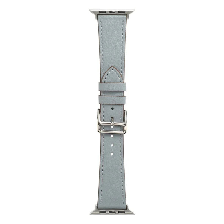 シングルラップマイクロファイバーレザーウォッチバンド Apple Watchシリーズ用、7 45mm / 6&SE&5&4 44mm / 3&2&1 42mm、7 41mm / 6&SE&5&4 40mm / 3&2&1 38mm
