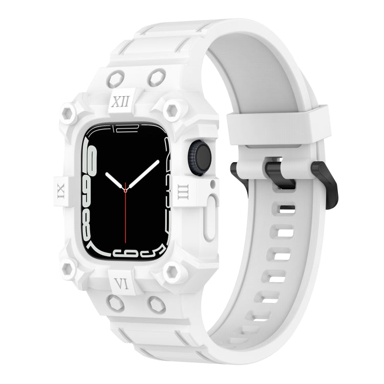 Apple Watchシリーズ用 一体型シリコンウォッチバンド, 7 45mm / 6&SE&5&4 44mm / 3&2&1 42mm, 7 41mm / 6&SE&5&4 40mm / 3&2&1 38mm