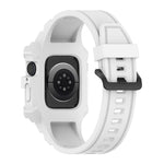 Apple Watchシリーズ用 一体型シリコンウォッチバンド, 7 45mm / 6&SE&5&4 44mm / 3&2&1 42mm, 7 41mm / 6&SE&5&4 40mm / 3&2&1 38mm