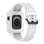 Apple Watchシリーズ用 一体型シリコンウォッチバンド, 7 45mm / 6&SE&5&4 44mm / 3&2&1 42mm, 7 41mm / 6&SE&5&4 40mm / 3&2&1 38mm