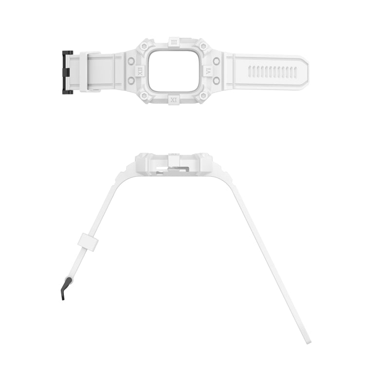 Apple Watchシリーズ用 一体型シリコンウォッチバンド, 7 45mm / 6&SE&5&4 44mm / 3&2&1 42mm, 7 41mm / 6&SE&5&4 40mm / 3&2&1 38mm