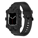 Apple Watchシリーズ用 一体型シリコンウォッチバンド, 7 45mm / 6&SE&5&4 44mm / 3&2&1 42mm, 7 41mm / 6&SE&5&4 40mm / 3&2&1 38mm