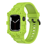 Apple Watchシリーズ用 一体型シリコンウォッチバンド, 7 45mm / 6&SE&5&4 44mm / 3&2&1 42mm, 7 41mm / 6&SE&5&4 40mm / 3&2&1 38mm