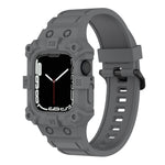 Apple Watchシリーズ用 一体型シリコンウォッチバンド, 7 45mm / 6&SE&5&4 44mm / 3&2&1 42mm, 7 41mm / 6&SE&5&4 40mm / 3&2&1 38mm
