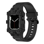 Apple Watchシリーズ用 一体型シリコンウォッチバンド, 7 45mm / 6&SE&5&4 44mm / 3&2&1 42mm, 7 41mm / 6&SE&5&4 40mm / 3&2&1 38mm