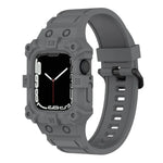 Apple Watchシリーズ用 一体型シリコンウォッチバンド, 7 45mm / 6&SE&5&4 44mm / 3&2&1 42mm, 7 41mm / 6&SE&5&4 40mm / 3&2&1 38mm