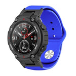 Silicone Reverse Buckle Watch Band, For Amazfit T-Rex / T-Rex Pro / Ares