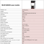 NEJE MASTER 3 Plus レーザー彫刻機 N40630レーザーモジュール付き、MASTER 3 Plus N40630（EUプラグ）、MASTER 3 Plus N40630（USプラグ）