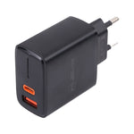 LZ-1130 PD 20W Type-C+QC 3.0 USB急速充電器、20W EUプラグ、20W USプラグ