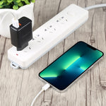 LZ-1130 PD 20W Type-C+QC 3.0 USB急速充電器、20W EUプラグ、20W USプラグ