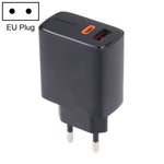 LZ-1130 PD 20W Type-C+QC 3.0 USB急速充電器、20W EUプラグ、20W USプラグ