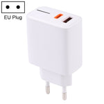 LZ-1130 PD 20W Type-C+QC 3.0 USB急速充電器、20W EUプラグ、20W USプラグ