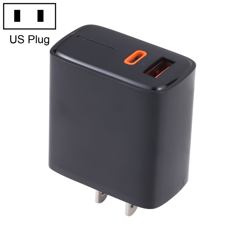 LZ-1130 PD 20W Type-C+QC 3.0 USB急速充電器、20W EUプラグ、20W USプラグ