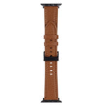 リッチテクスチャー レザーウォッチバンド Apple Watchシリーズ用, 7 45mm / 6&SE&5&4 44mm / 3&2&1 42mm, 7 41mm / 6&SE&5&4 40mm / 3&2&1 38mm
