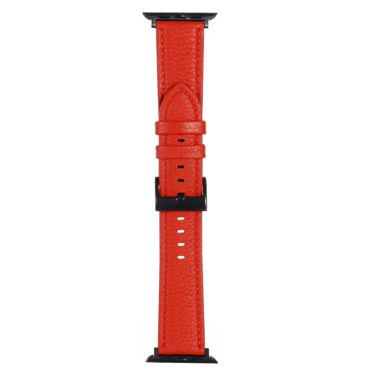 リッチテクスチャー レザーウォッチバンド Apple Watchシリーズ用, 7 45mm / 6&SE&5&4 44mm / 3&2&1 42mm, 7 41mm / 6&SE&5&4 40mm / 3&2&1 38mm