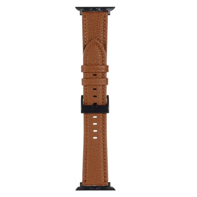 リッチテクスチャー レザーウォッチバンド Apple Watchシリーズ用, 7 45mm / 6&SE&5&4 44mm / 3&2&1 42mm, 7 41mm / 6&SE&5&4 40mm / 3&2&1 38mm