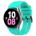 レザー調シリコンウォッチバンド、Samsung Galaxy Watch5 / Watch5 Pro / Watch4用