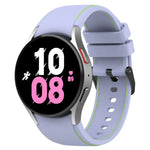 レザー調シリコンウォッチバンド、Samsung Galaxy Watch5 / Watch5 Pro / Watch4用