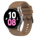 レザー調シリコンウォッチバンド、Samsung Galaxy Watch5 / Watch5 Pro / Watch4用