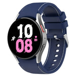 ユニバーサルレザー調シリコンウォッチバンド、Samsung Galaxy Watch5 / Watch5 Pro / Watch4用