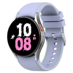 ユニバーサルレザー調シリコンウォッチバンド、Samsung Galaxy Watch5 / Watch5 Pro / Watch4用
