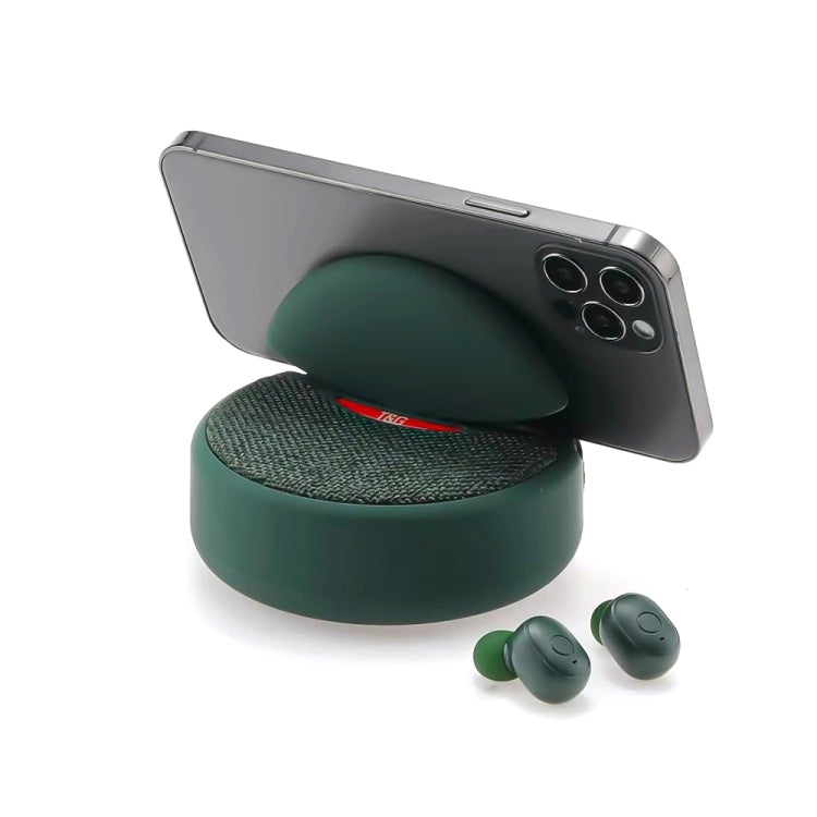 T&G TG808 2-in-1 ミニワイヤレスBluetoothスピーカー ワイヤレスヘッドフォン