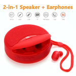 T&G TG808 2-in-1 ミニワイヤレスBluetoothスピーカー ワイヤレスヘッドフォン