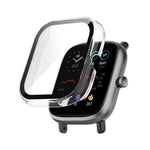 PC + Tempered Glass Integrated Protective Watch Case, For Amazfit Bip U / Bip U Pro / Pop / Pop Pro