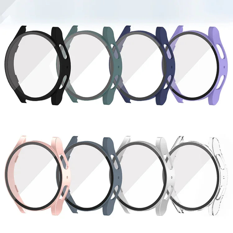 PC＋強化ガラス一体型保護ウォッチケース、Samsung Galaxy Watch5 40mm用、Samsung Galaxy Watch5 44mm用