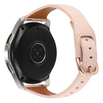 22mm 逆バックル本革ウォッチバンド、Samsung Galaxy Watch3 / Huawei Watch GT3 Pro用