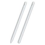 3-in-1 ストライプ液体シリコンスタイラスケース（チップキャップ2個付き）、Apple Pencil 1用、Apple Pencil 2用