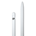 3-in-1 ストライプ液体シリコンスタイラスケース（チップキャップ2個付き）、Apple Pencil 1用、Apple Pencil 2用