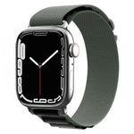 ナイロンウォッチバンド、Apple Watch シリーズ8&7 45mm / SE 2&6&SE&5&4 44mm / 3&2&1 42mm用、Apple Watch tra シリーズ8&7 45mm / SE 2&6&SE&5&4 44mm / 3&2&1 42mm用
