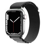 ナイロンウォッチバンド、Apple Watch シリーズ8&7 45mm / SE 2&6&SE&5&4 44mm / 3&2&1 42mm用、Apple Watch tra シリーズ8&7 45mm / SE 2&6&SE&5&4 44mm / 3&2&1 42mm用