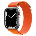 ナイロンウォッチバンド、Apple Watch シリーズ8&7 45mm / SE 2&6&SE&5&4 44mm / 3&2&1 42mm用、Apple Watch tra シリーズ8&7 45mm / SE 2&6&SE&5&4 44mm / 3&2&1 42mm用